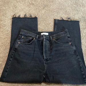 Top Shop Black Kort Jeans